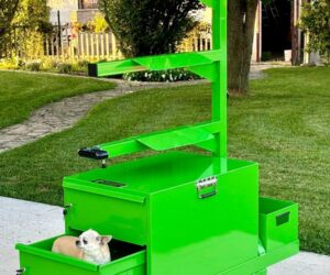 carrello porta sella equitazione